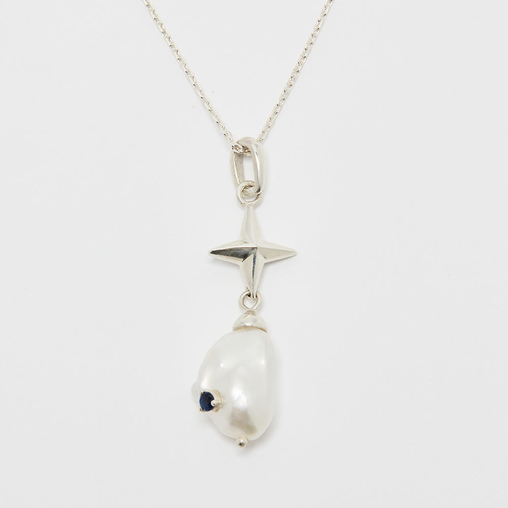 Starlink Ugly Pearl Necklace [sv925]