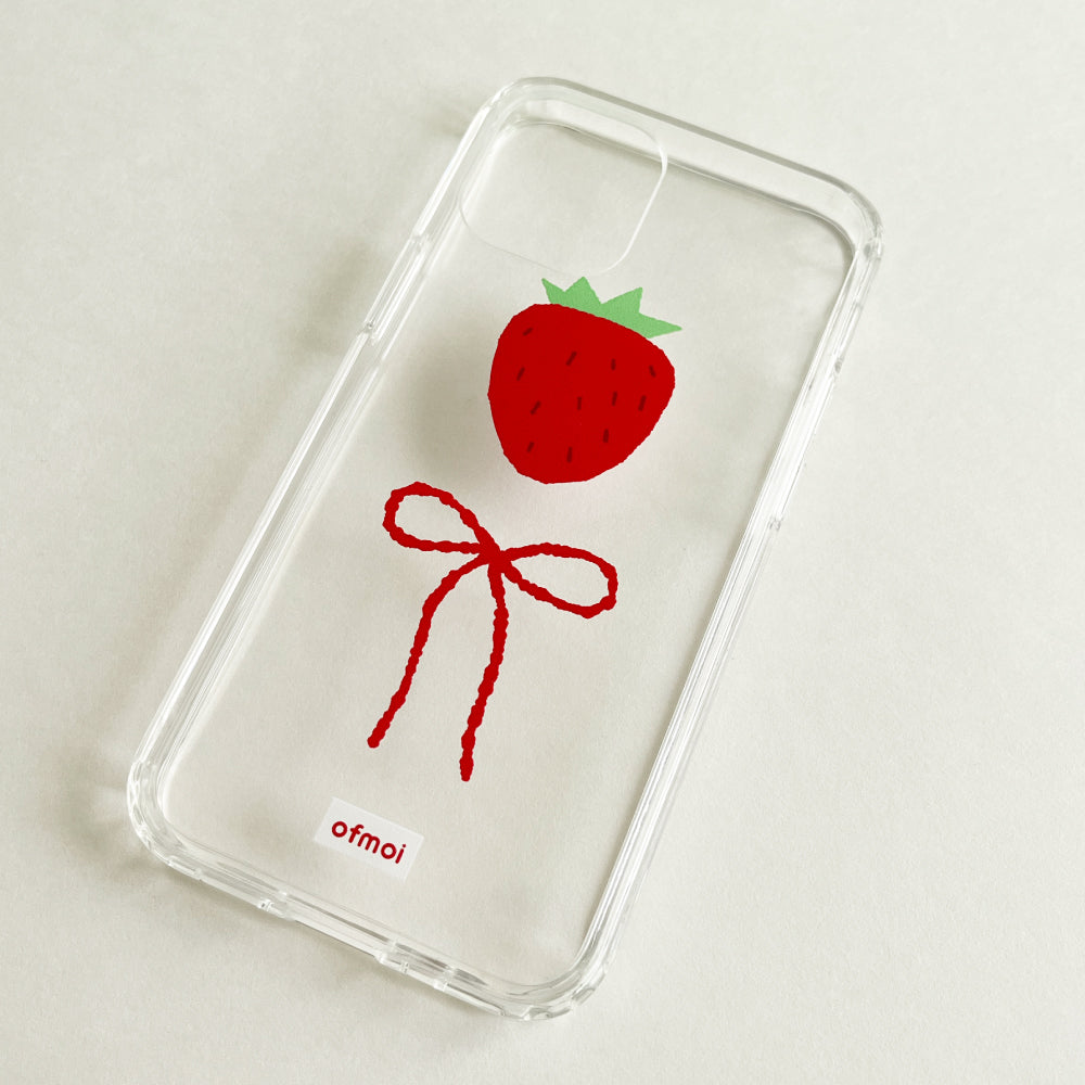 lovely things clear jellhard phone case