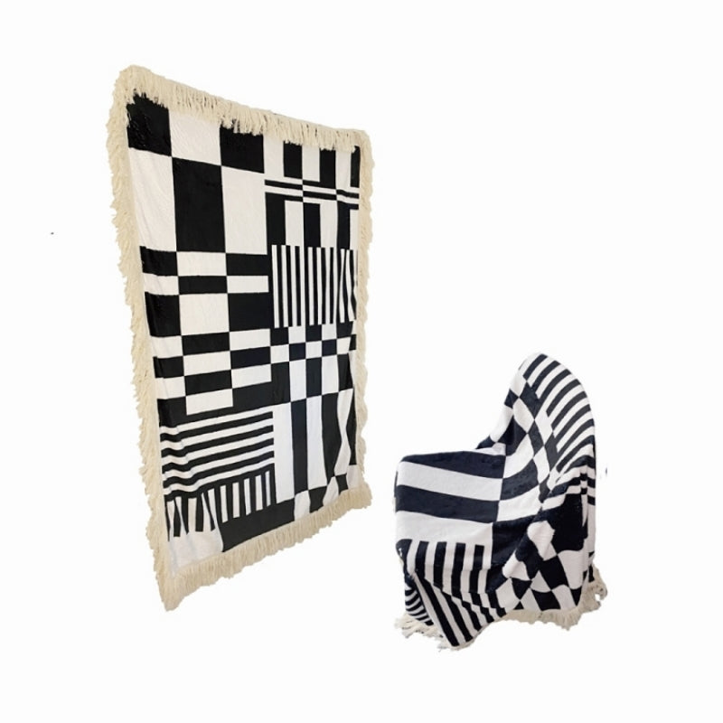 Checker ripe blanket (Black&White)