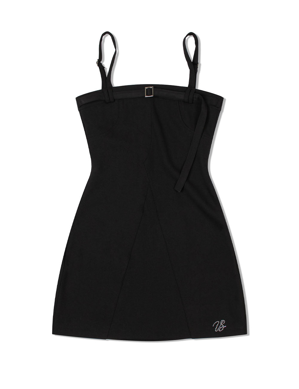 MOON BELT DRESS(BLACK)