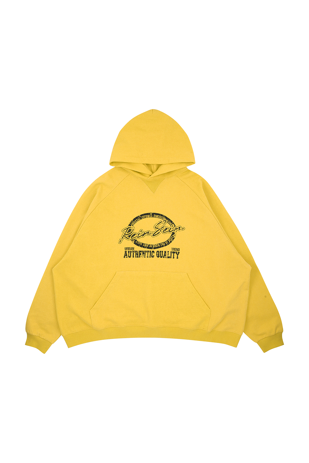 Yellow Vintage Pigment Hoodie