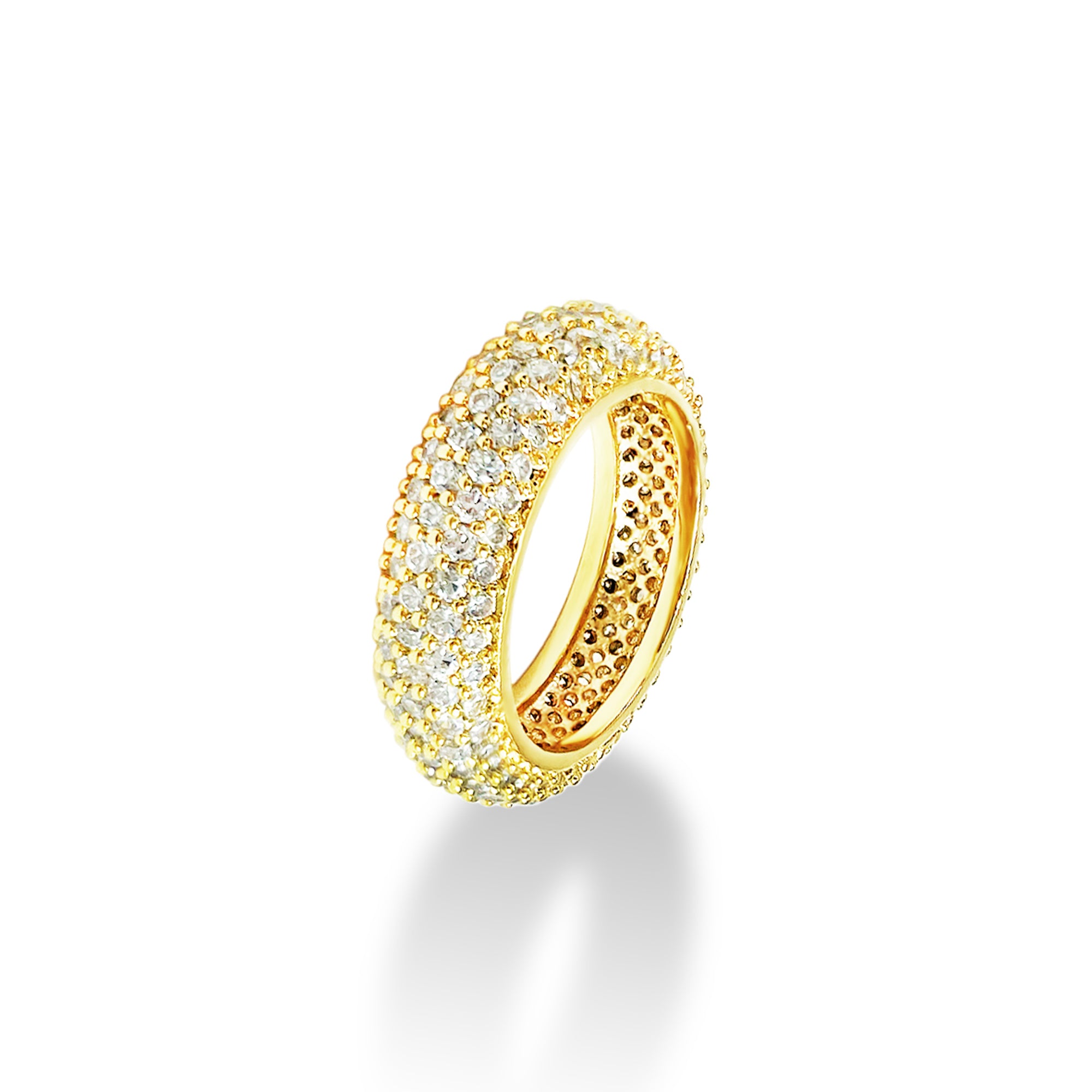 Clut Pave Ring (gold)