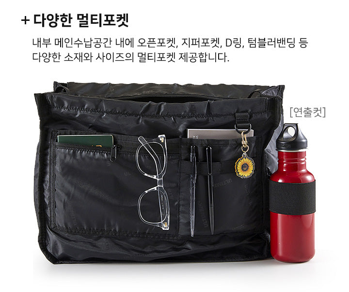 6025 Messenger bag black