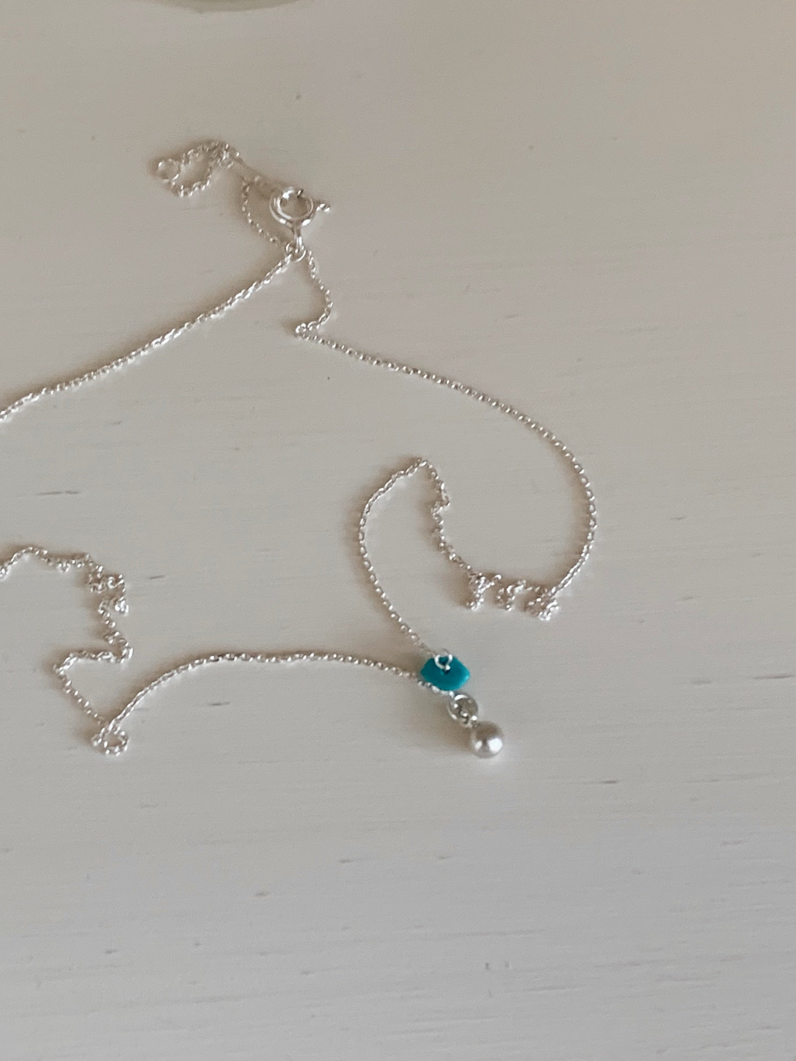 [925silver] Billy Turquoise Necklace