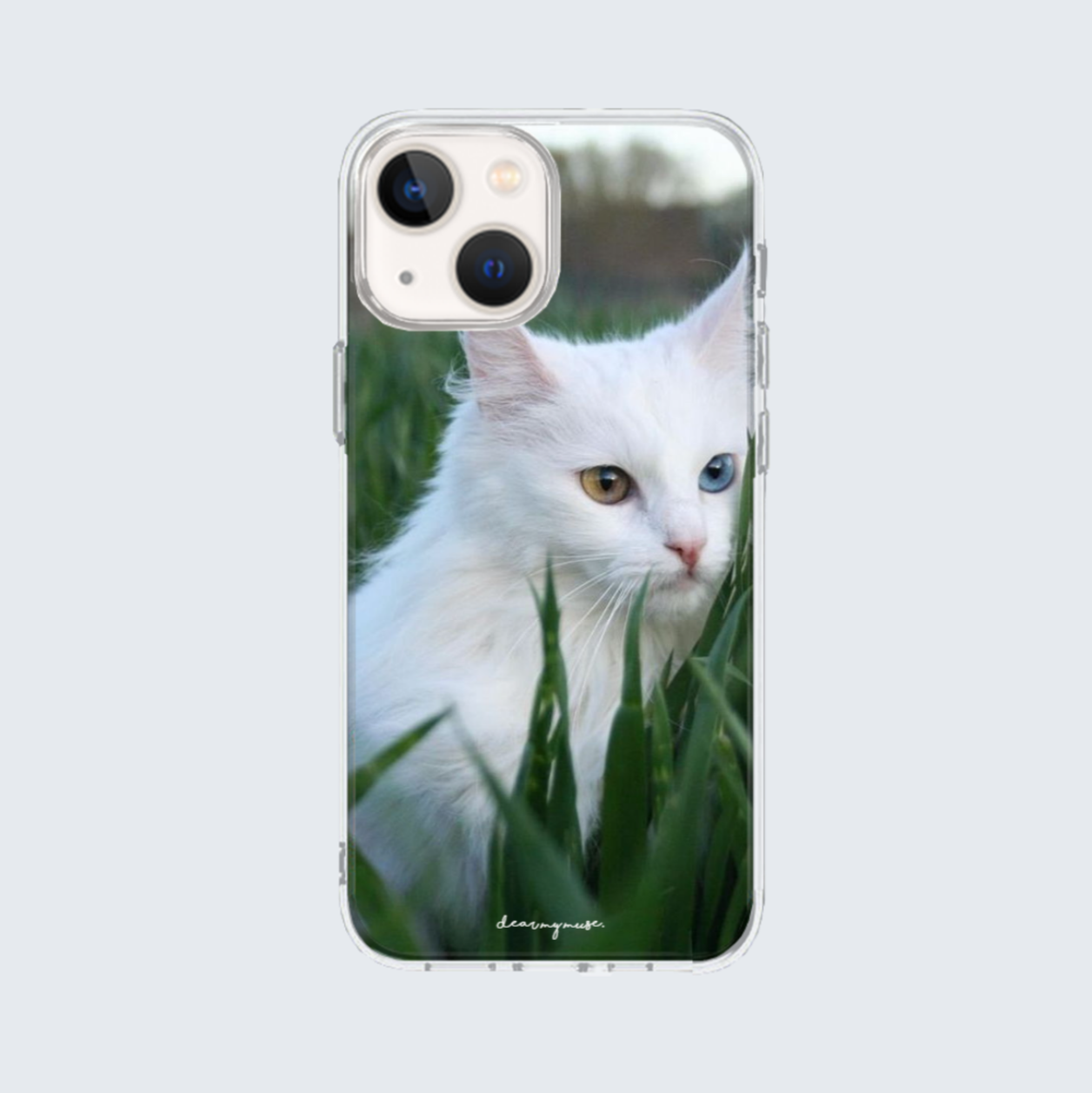 cat grass iphone case