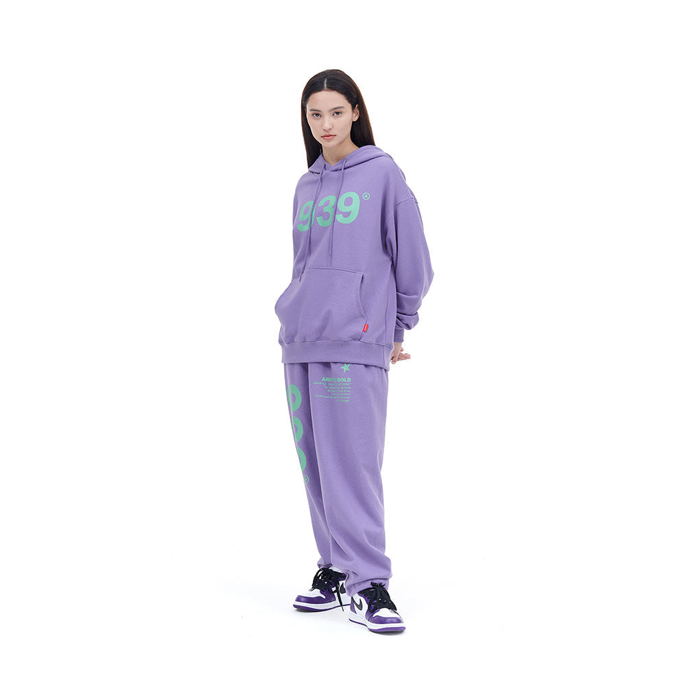 939 LOGO SWEAT PANTS (LAVENDER)