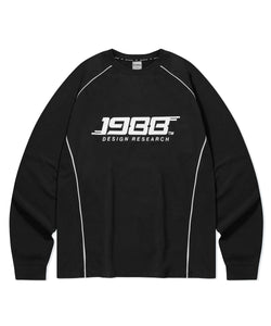 1988 Piping Long Sleeve-Black