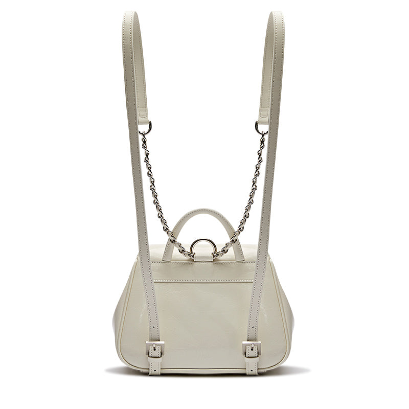 Pao Chain Backpack Off White