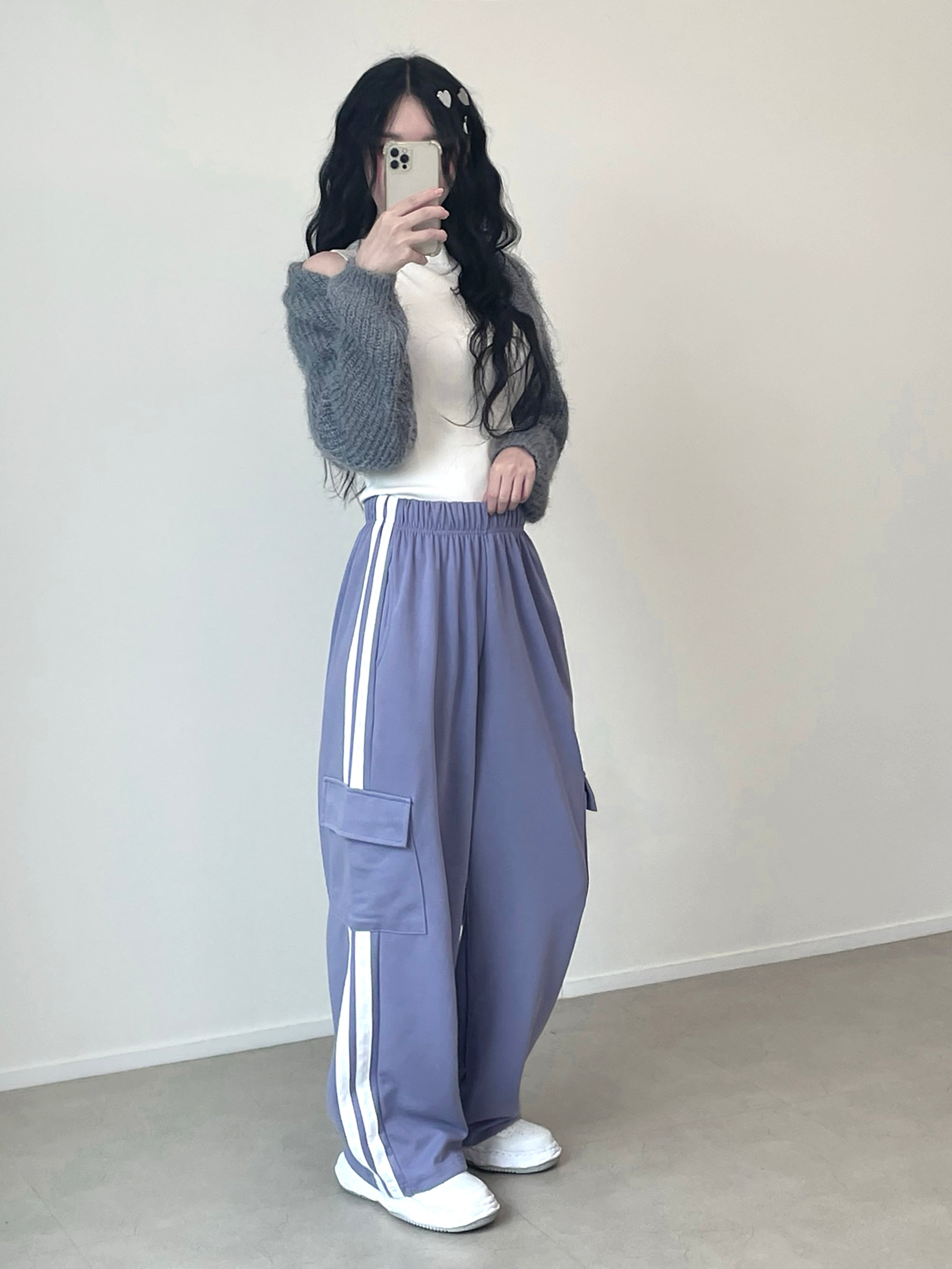 W LINE CARGO SWEAT Pants