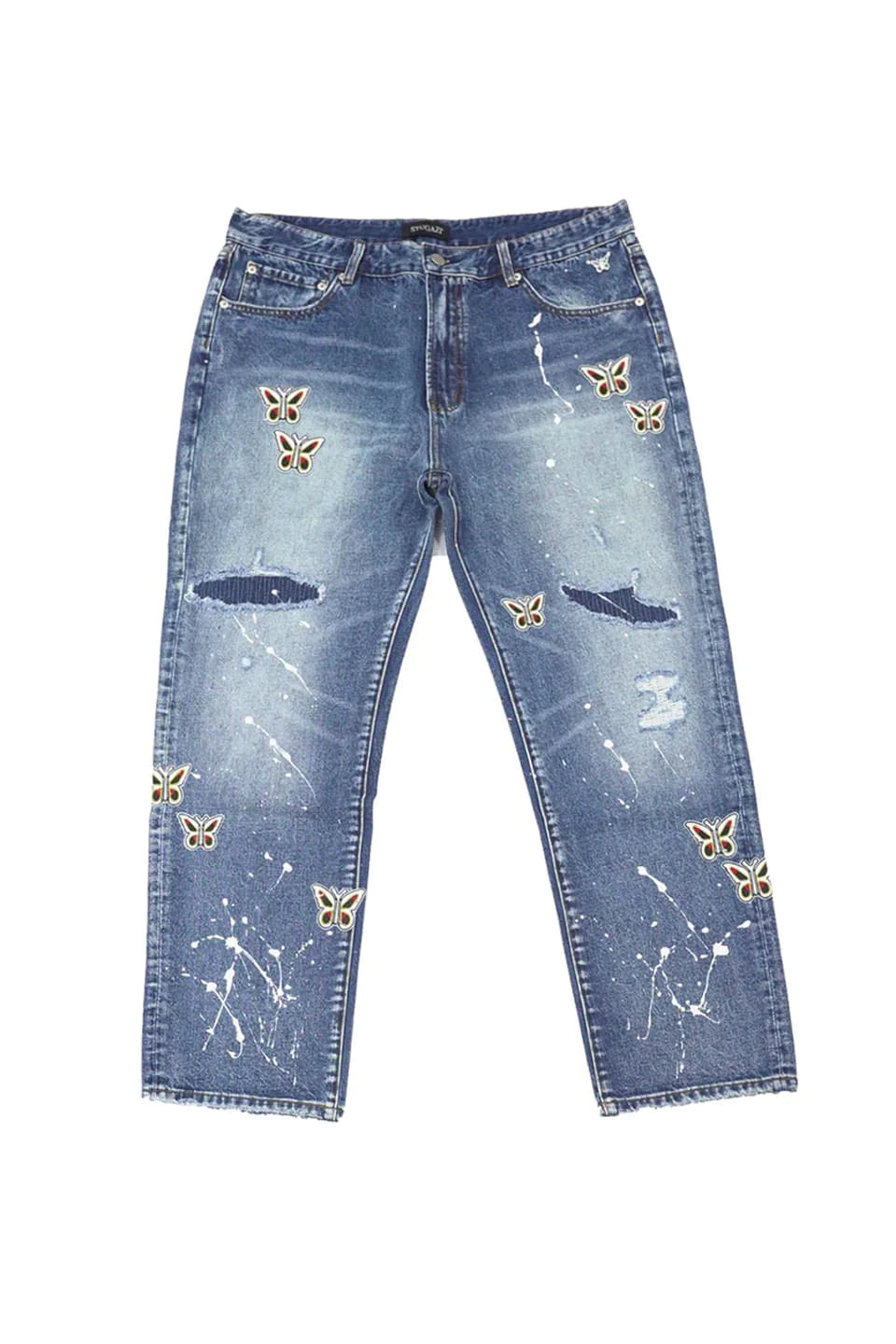 Butterfly Paint Denim