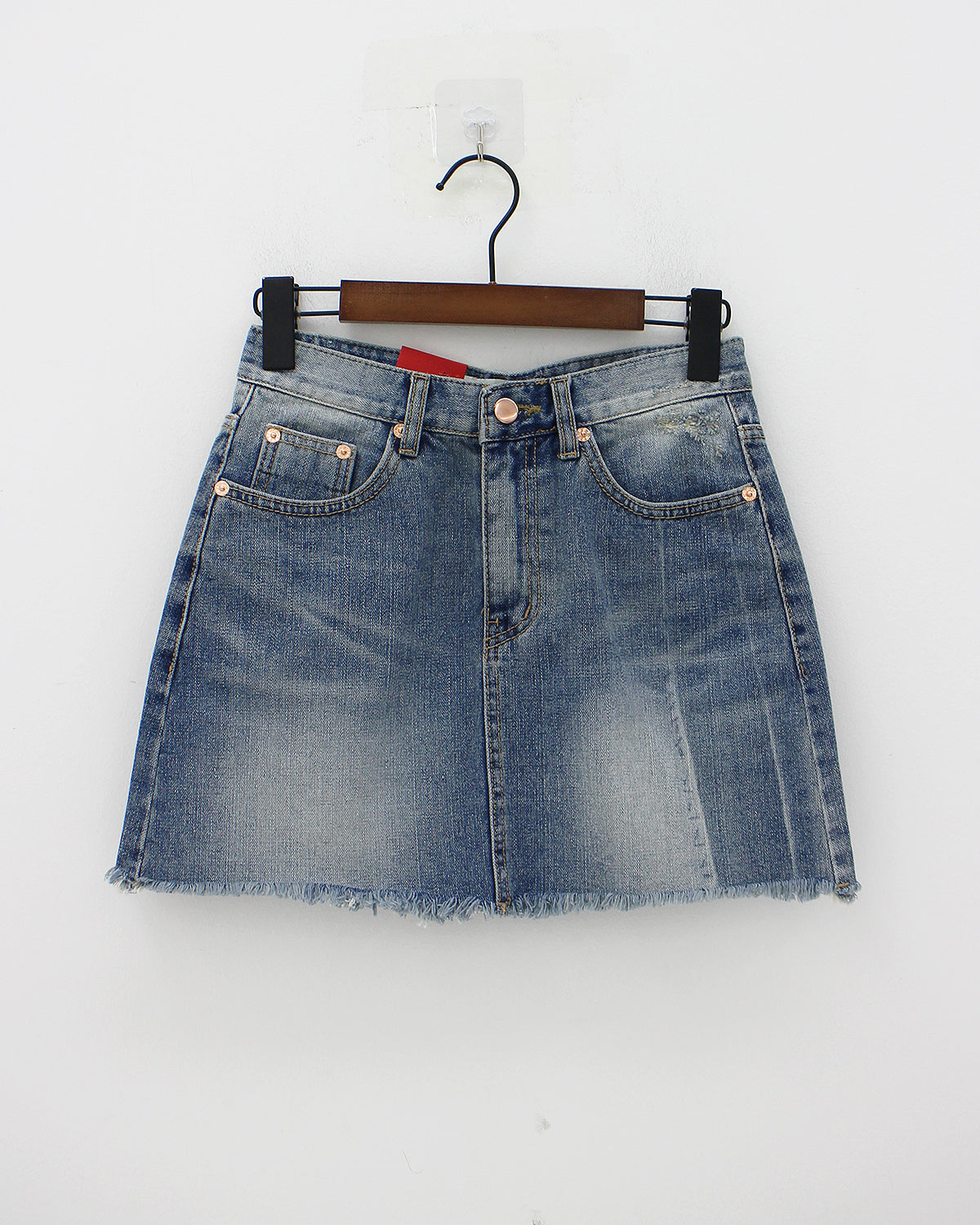 no.0010 Y2K Mini Denim Skirt