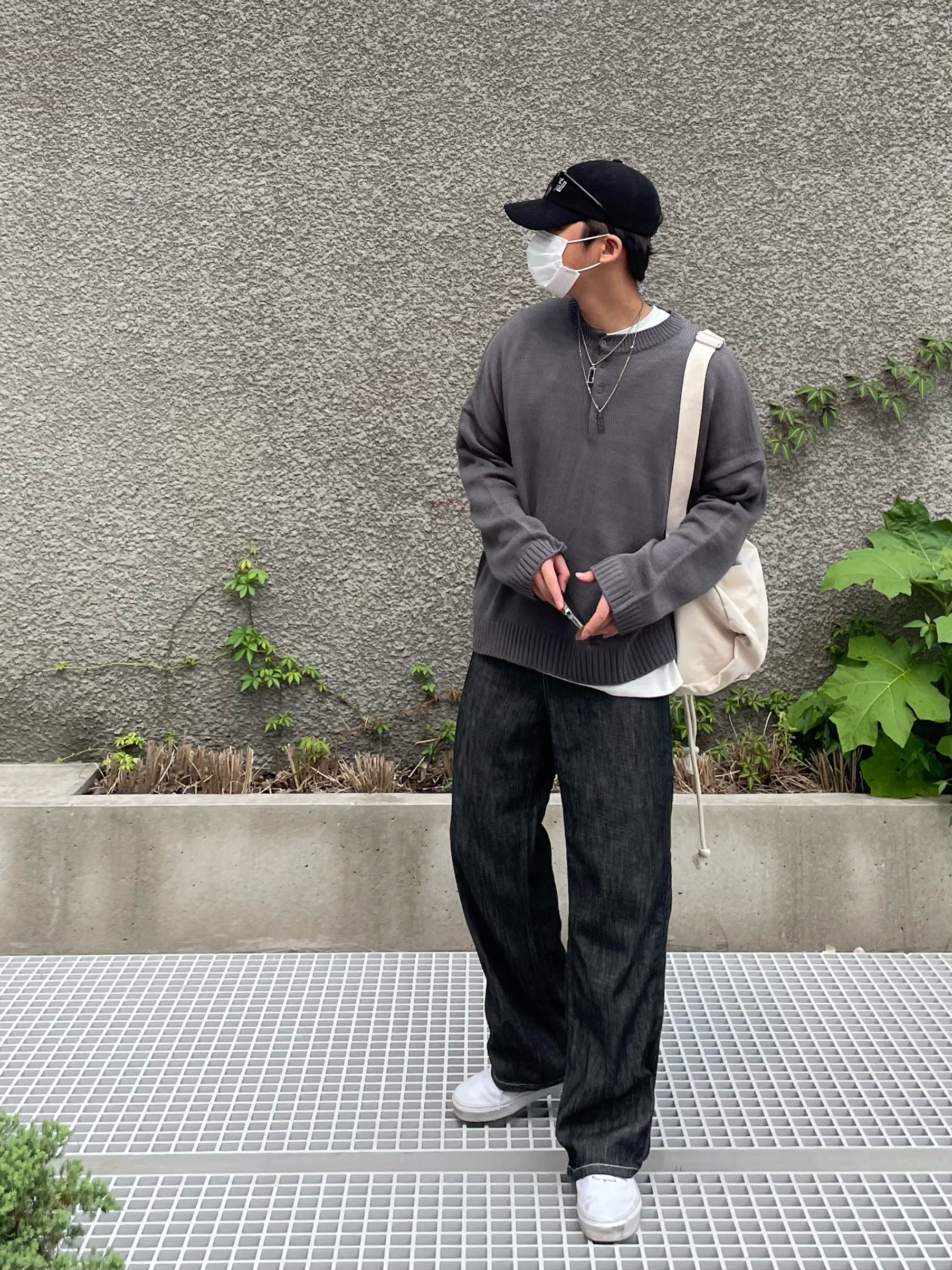 WOLF LINEN DENIM PANTS(XS~L)