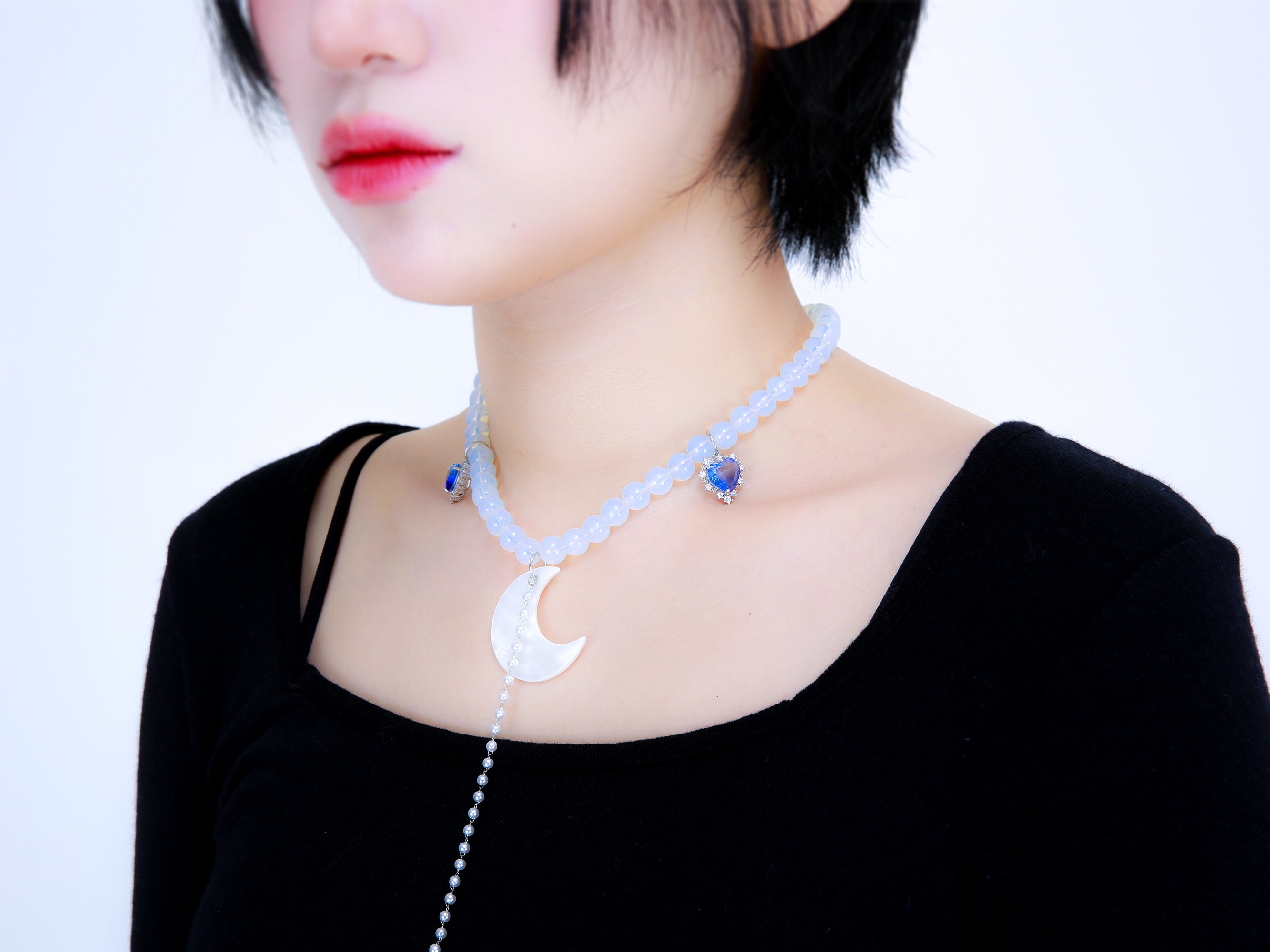 ミルキーネックレスコネクティドトゥーザブレスレット / Milky Necklace Connected to the Bracelet