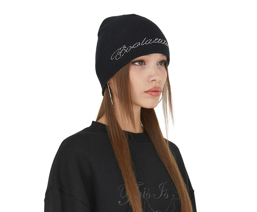 [IHA001-1] COOL ATTITUDE BEANIE BLACK