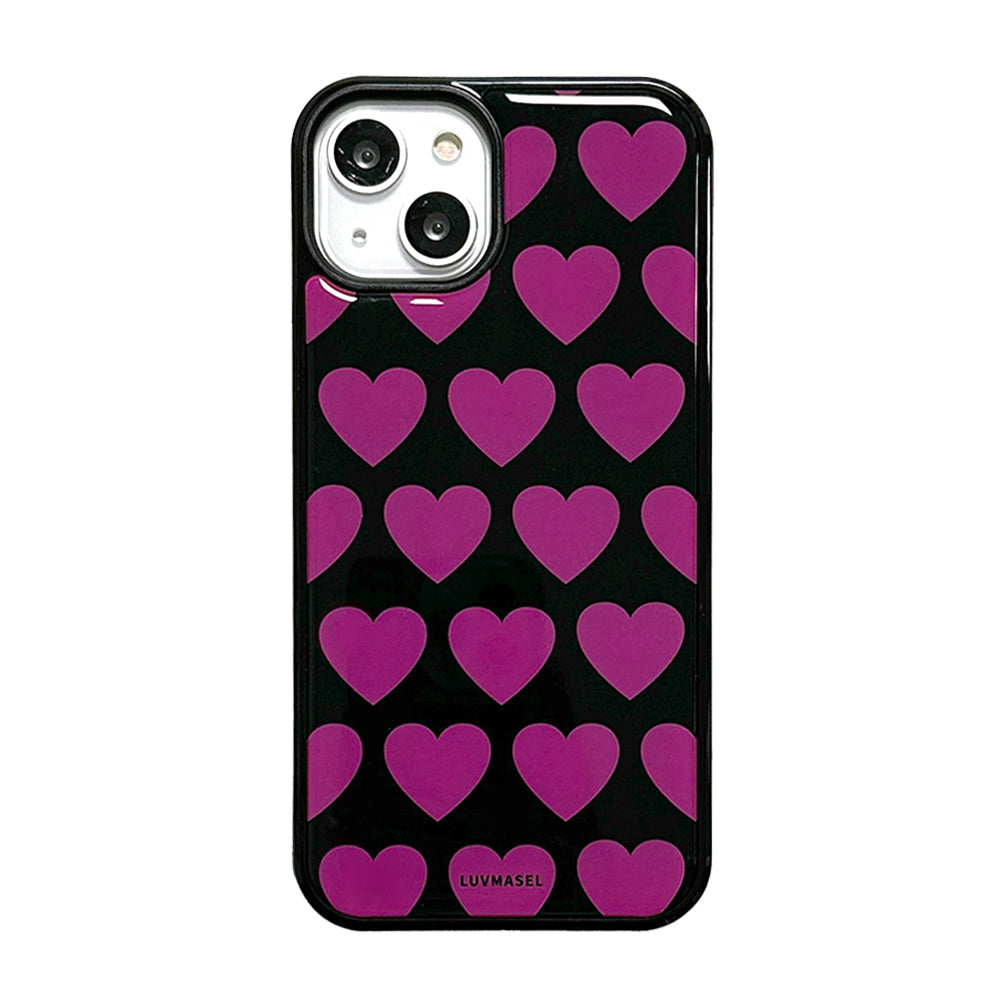 pink heart case