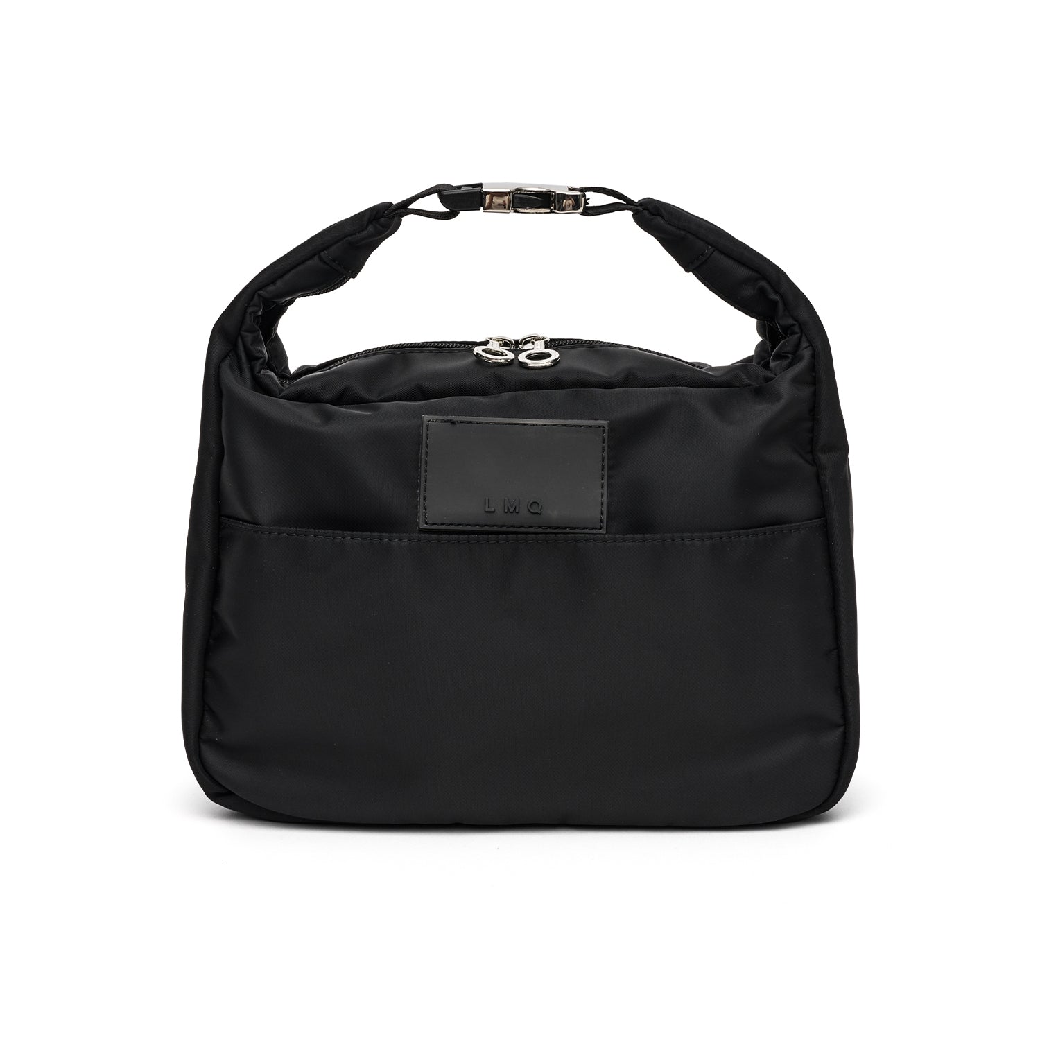 Buckle two-pocket shoulder and cross bag travel bag