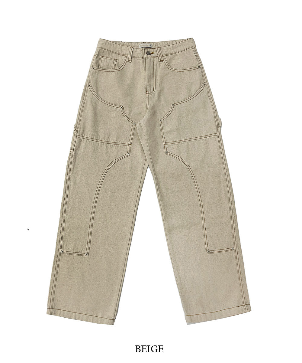 Century Double Carpenter Pants(2colors)