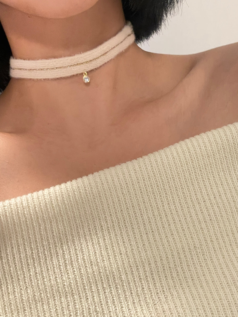 angora mood choker