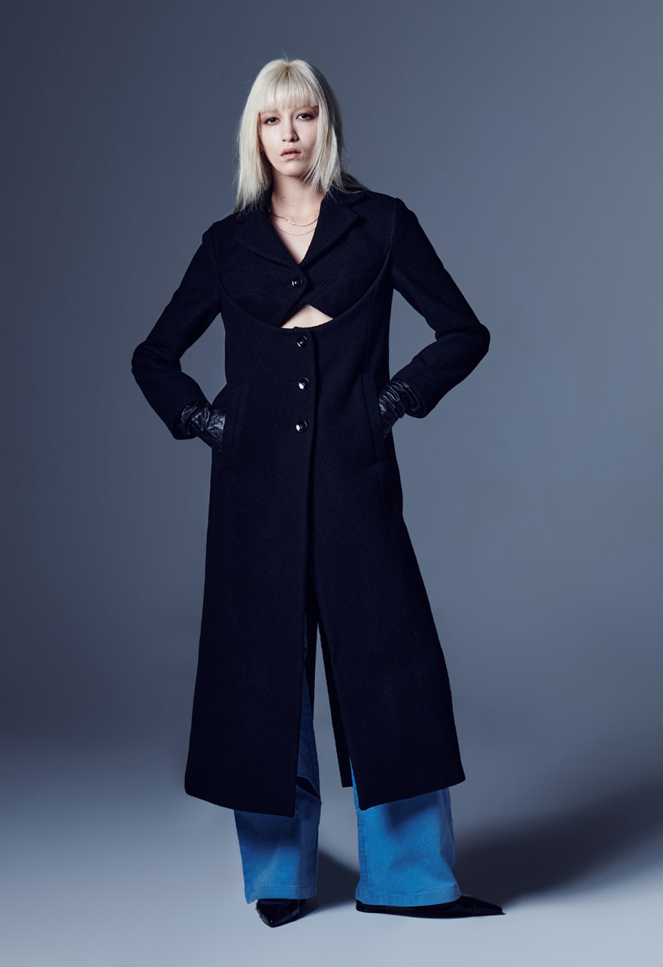 CRESCENT LONG COAT