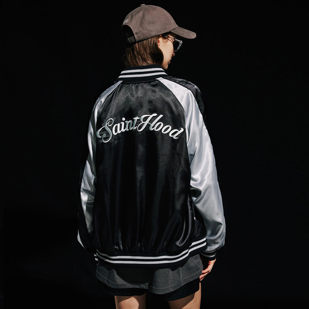 SP S.HOOD SOUVENIR JACKET-BLACK