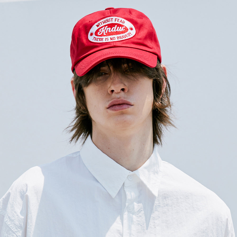 KNDW LOGO WAPPEN CAP RED