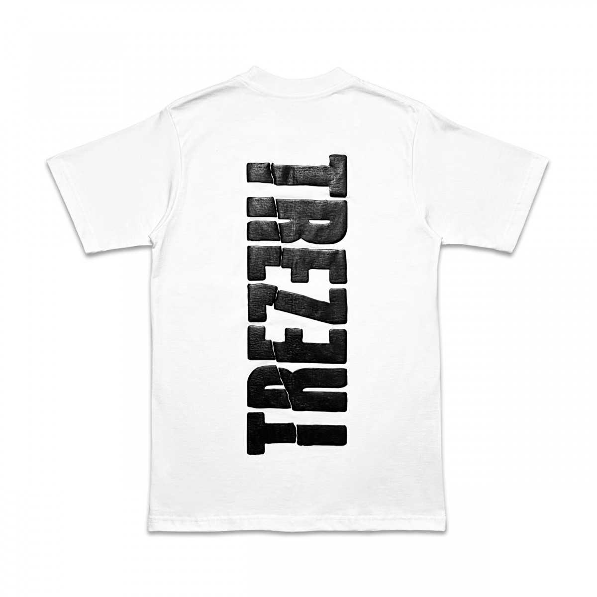 TZ SPLIT AMBIGRAM TEE - WHITE