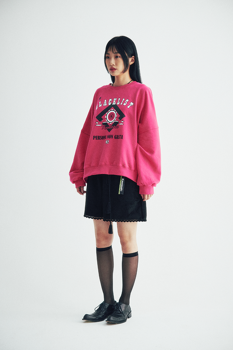 Persona Sweatshirt (Magenta pink)