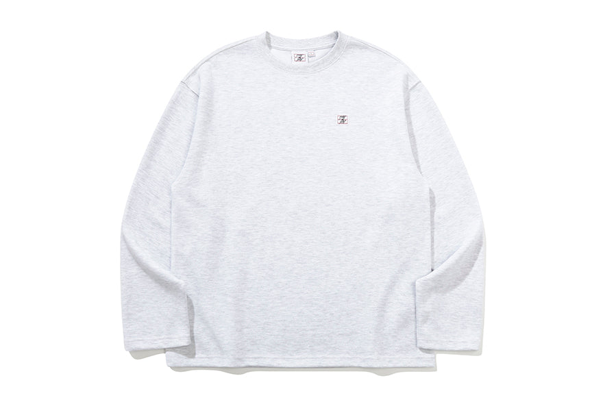 DAVID ANGEL LOGO SLEEVE_LIGHT GREY