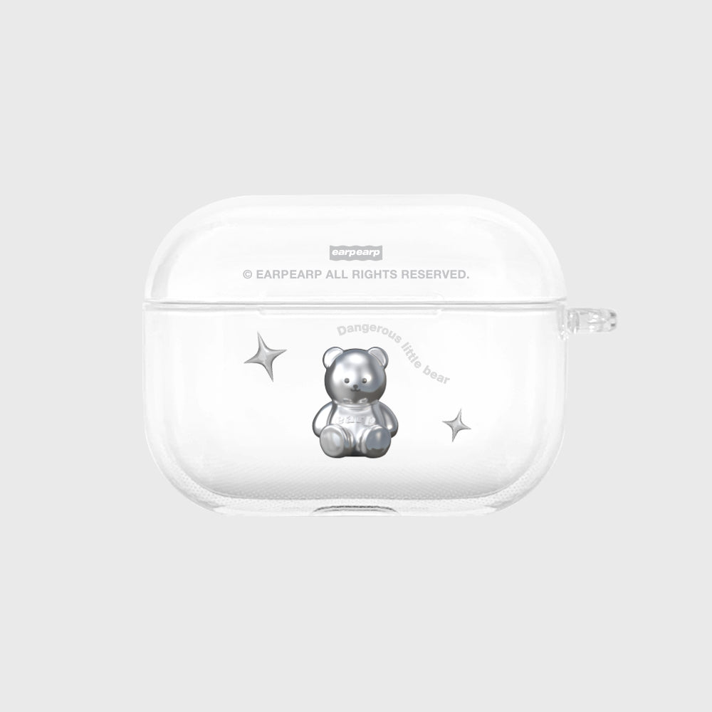 STEEL COVY(AIR PODS PRO-CLEAR HARD)