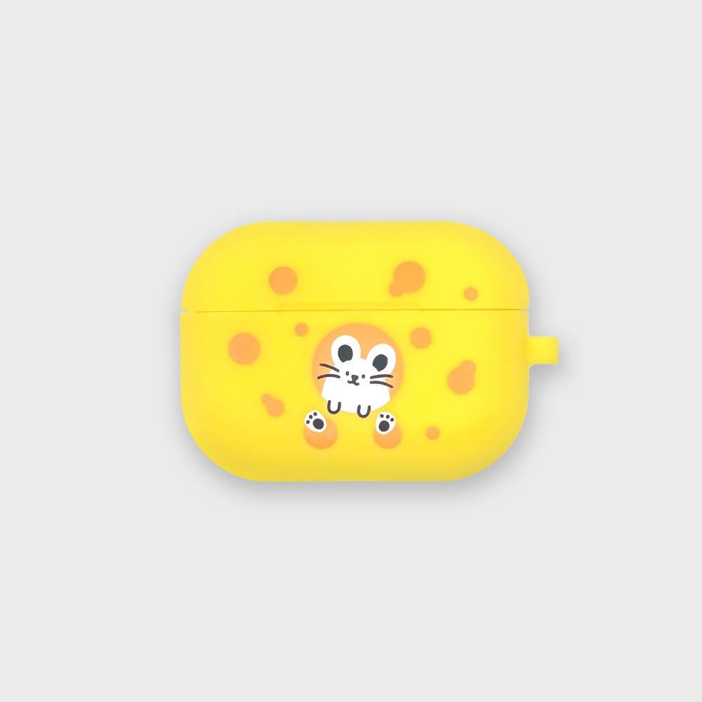 CHEESE MOUSE AIRPODS PRO CASE