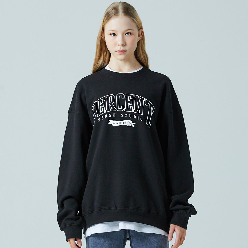 25P PERCENT LOGO SWEATSHIRT