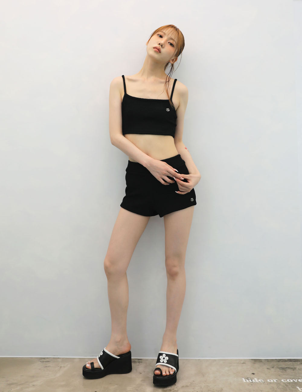 BEACHWEAR SLEEVELESS(BLACK)