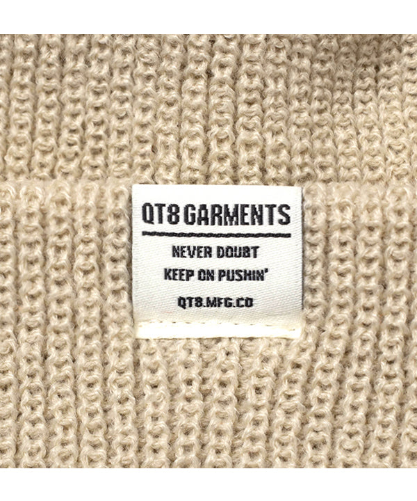 MH Short Label Beanie (Beige)