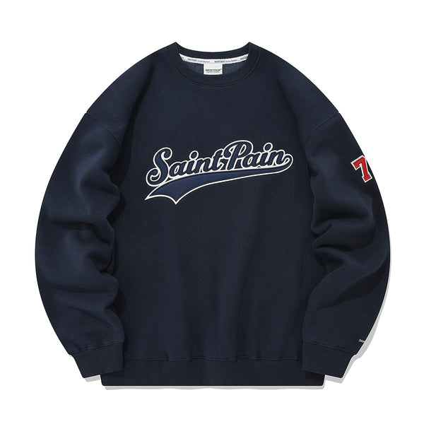 SP TEAM LOGO CREWNECK-NAVY