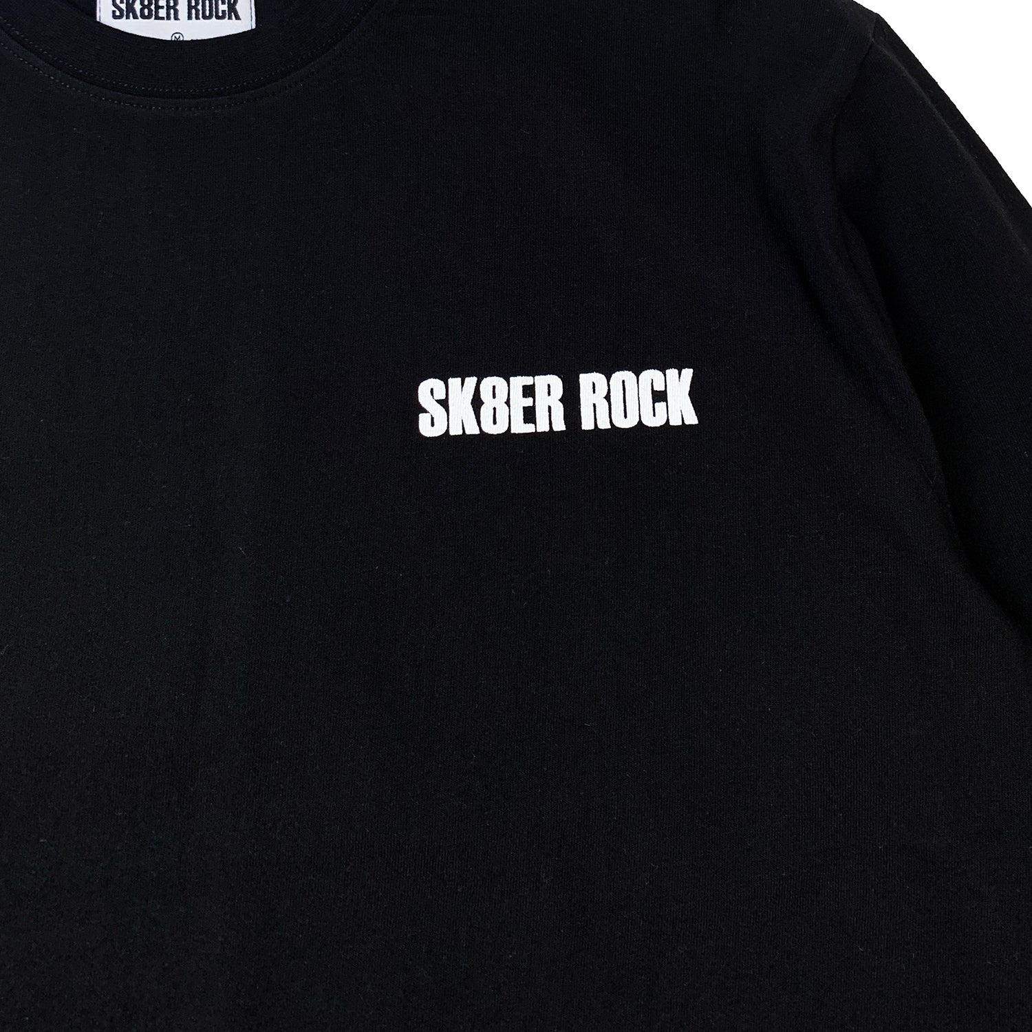 SK8ER ROCK LONG SLEEVE T-SHIRT BLACK