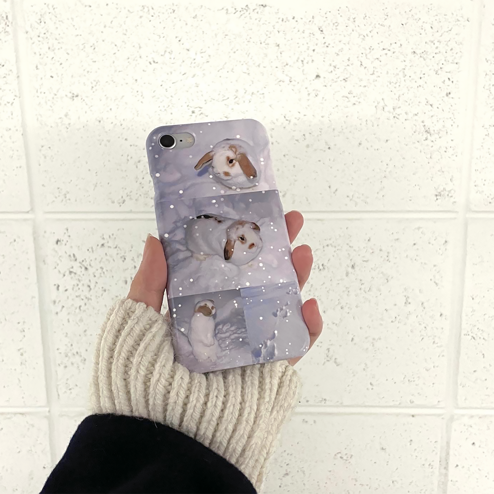 (glossy hard) White Fairy phone case