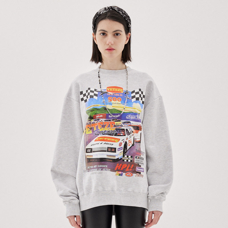 Classic Racing Sweatshirt (4 color)