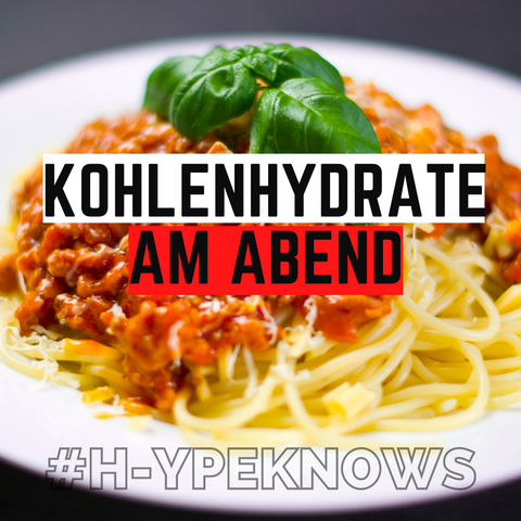 Kohlenhydrate am Abend