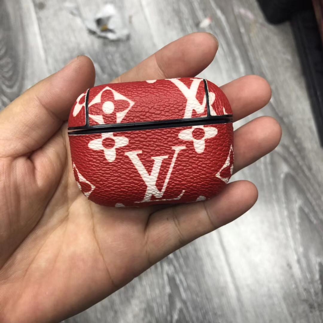 LV Airpods Pro Case - Red – AirpodProtector