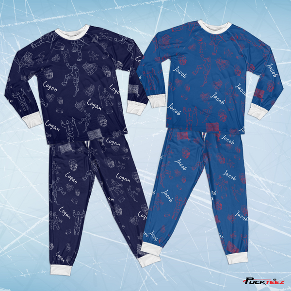 Personalized Hockey Pajamas
