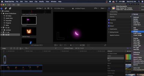 free animated effects final cut pro