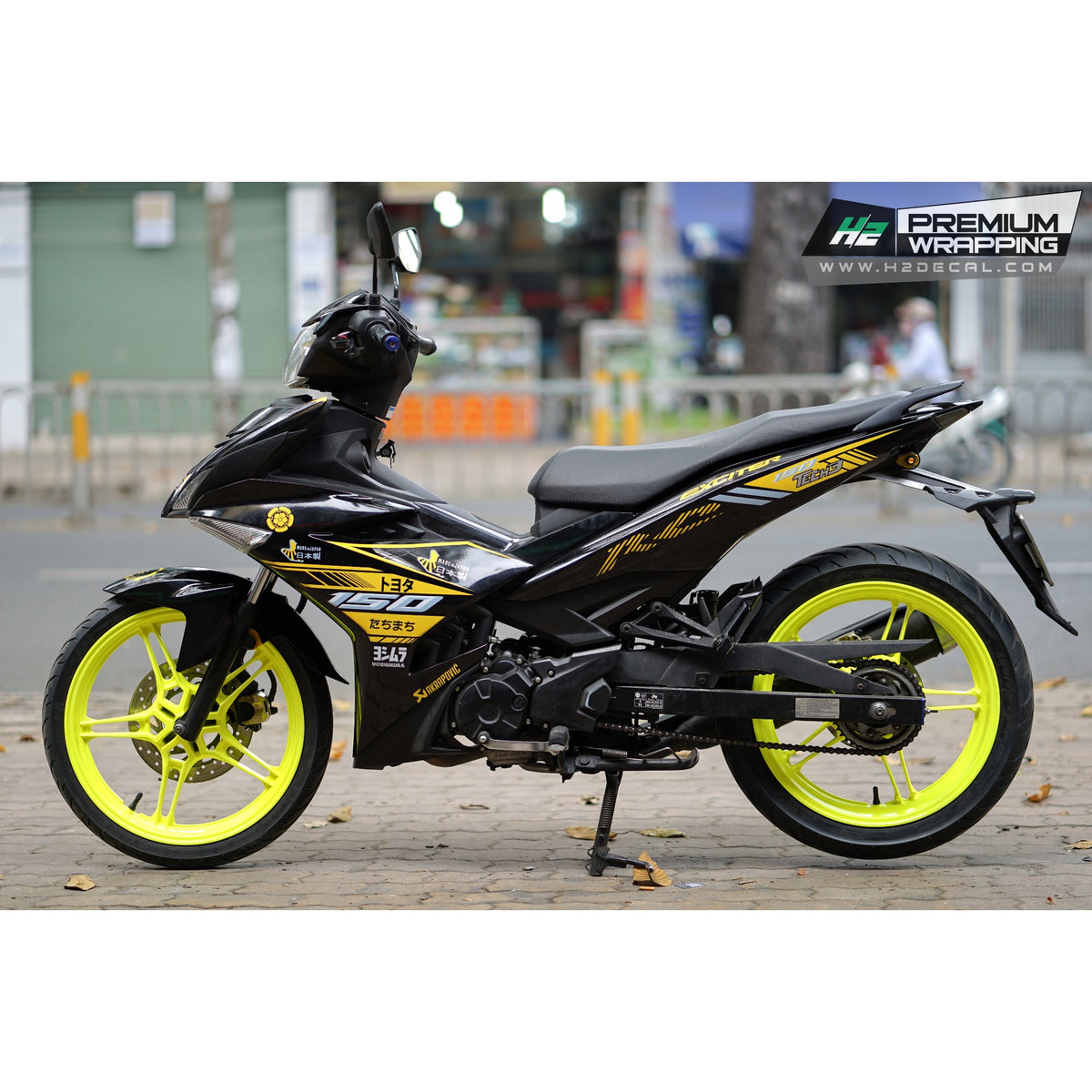Yamaha Exciter 150 (Y15ZR) Stickers Kit - 125