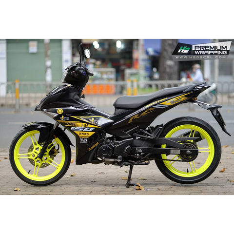 Yamaha Y15ZR Sticker Kit, Decal Package, Vinyl Wrap