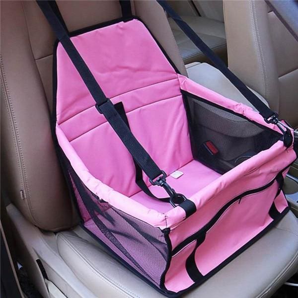 Single Dog Or Cat Car Seat With Built In Seatbelt-image-2