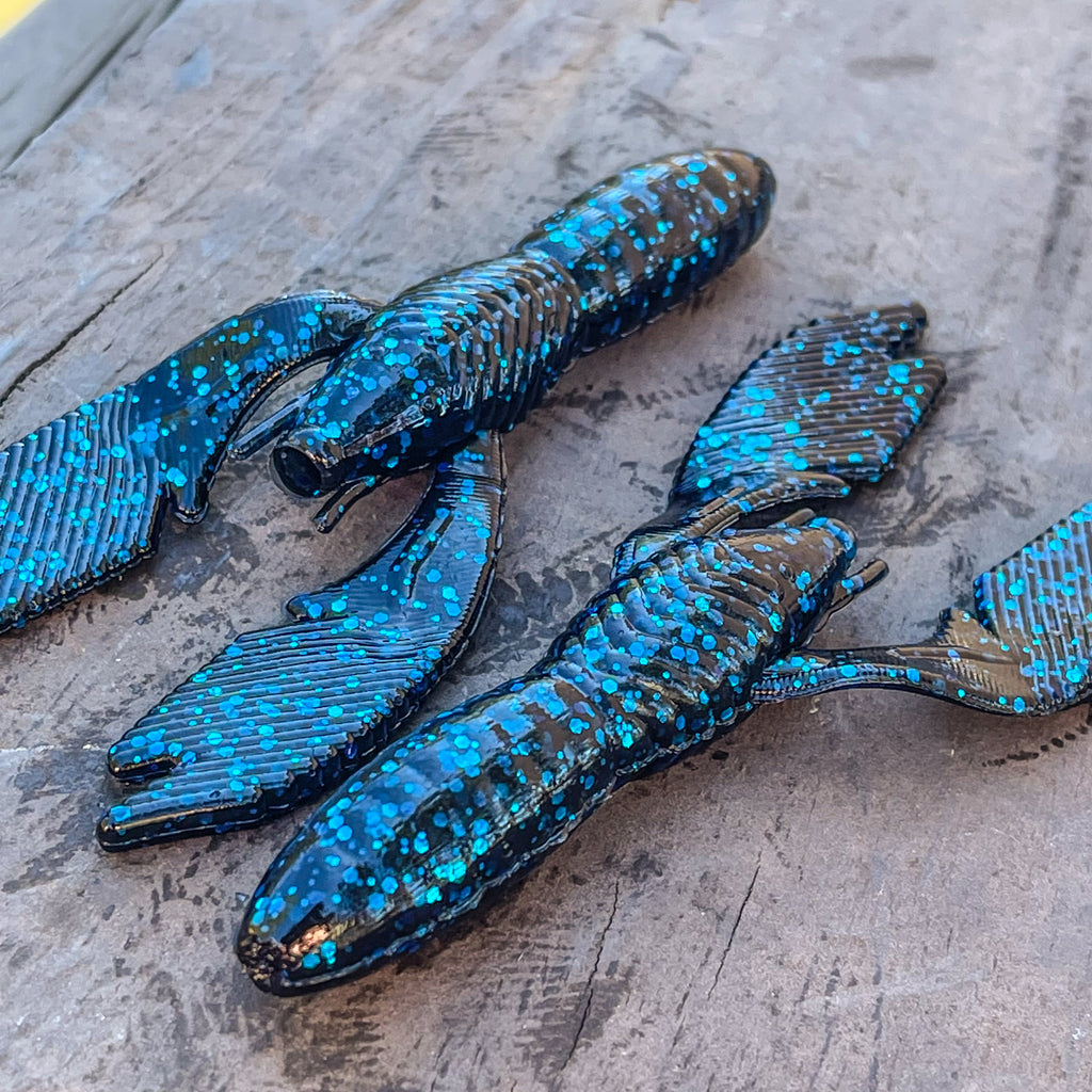 Weedless Ned Rig 1/8 - Black/Blue - Ramsey Outdoor