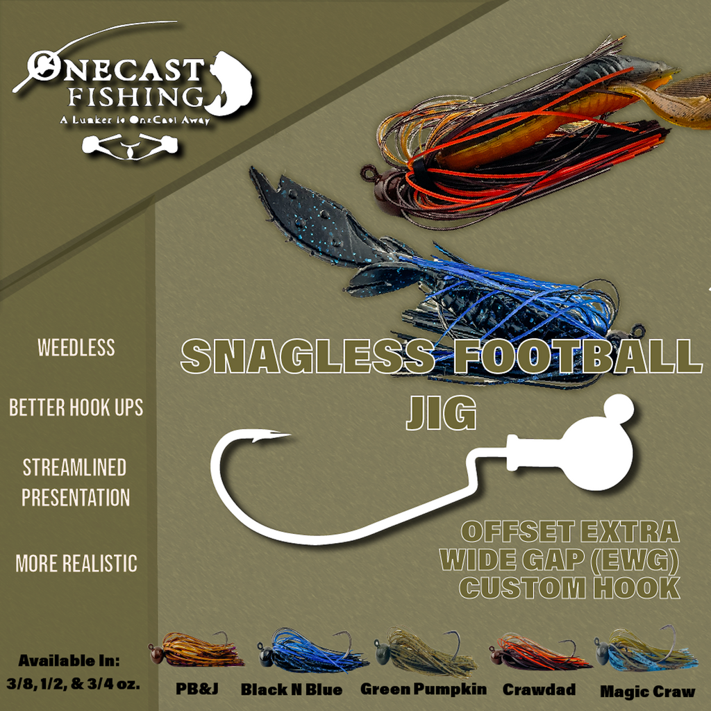 Snagless Football Jig