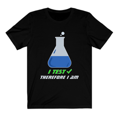 QA Shirt - I test 