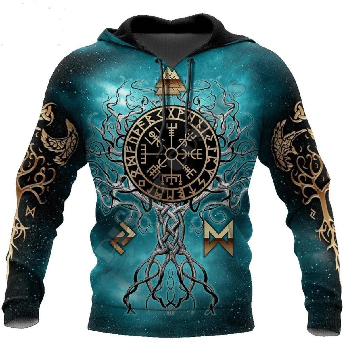 Yggdrasil - Norse Tree Of Life Viking Hoodie – bargainwarehouse2018.com