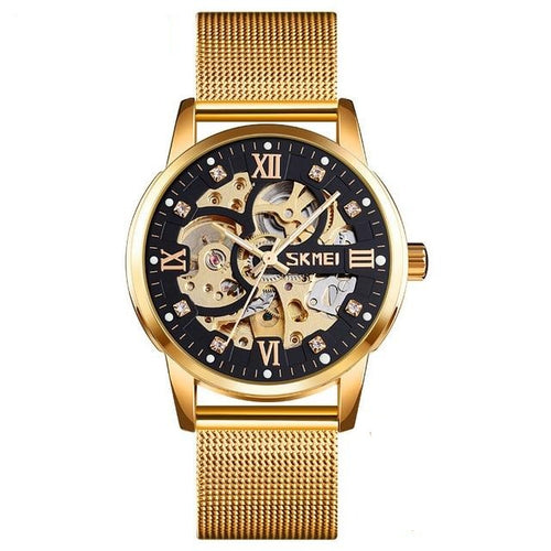 Automatic Hollow Mechanical Creative Men Wristwatches 9199