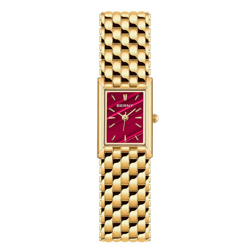 BERNY Women's Luxury Gold Watch 2166L